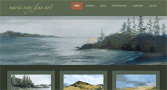 Desktop Screenshot of marieneys.com